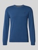 s.Oliver RED LABEL Regular Fit Pullover aus reiner Baumwolle Marine