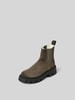 Copenhagen Chelsea Boots in Leder-Optik Mittelbraun