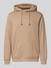 Tommy Jeans Regular Fit Hoodie aus reiner Baumwolle Beige