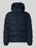 BOSS Orange Regular Fit Steppjacke mit Kapuze Modell 'Omaris' Marine