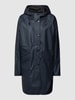 ICHI Parka met steekzakken Marineblauw