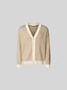 MAISON KITSUNÉ Cardigan van puur katoen Beige