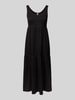 QS Knielanges Kleid im Stufen-Look Black