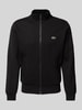 Lacoste Sweatjacke mit Label-Badge Black