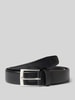 s.Oliver BLACK LABEL Gürtel aus echtem Leder Modell 'Basic Belt' Black