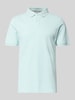 s.Oliver RED LABEL Koszulka polo o kroju regular fit z czystej bawełny Turkusowy