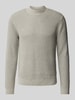 Jack & Jones Premium Gebreide pullover met ribboorden, model 'VIGGO' Rietgroen