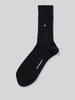 Burlington Socken mit Label-Detail Modell 'Dover' Black