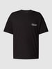 Jack & Jones T-Shirt mit Label-Print Schwarz