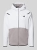 Under Armour Sweatjacke mit Kapuze Modell 'Unstoppable' Hellgrau