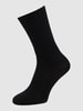 Falke Socken aus Schurwollmischung Modell Striggings Black