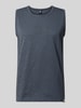 LERROS Tanktop mit Statement-Print und Rundhalsausschnitt Khaki