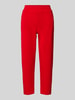 Christian Berg Woman Regular Fit Sweatpants mit verkürztem Schnitt Rot