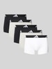 adidas Sportswear Boxershort met elastische band met logo in een set van 5 stuks Antraciet