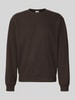 DRYKORN Pullover mit Rundhalsausschnitt Modell 'KARIO' Dunkelbraun