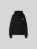 Kenzo Oversized Hoodie mit Label-Print Black