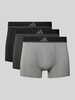 adidas Sportswear Boxershort met elastische band met label Antraciet