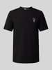 Karl Lagerfeld T-Shirt mit Label-Badge Black