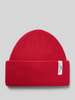 Marc O'Polo Denim Mütze aus reiner Baumwolle Rot