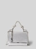 Steve Madden Crossbody Bag mit Allover-Strasssteinbesatz Silber