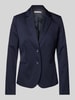 Christian Berg Woman Selection Regular fit blazer met reverskraag en paspelzakken Marineblauw