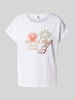 Soyaconcept T-Shirt mit Rundhalsausschnitt Modell 'RINA' Weiss