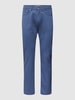 Pierre Cardin Hose mit Label-Details Modell 'Lyon' Blau