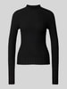 Mango Strickpullover mit Turtleneck Modell 'FLURRY' Black