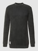 Alpha Industries Strickpullover mit Label-Detail Modell 'Acid' Black