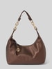 Liu Jo White Handtasche in Leder-Optik Mittelbraun
