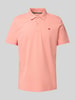 Tom Tailor Regular Fit Poloshirt aus reiner Baumwolle Koralle
