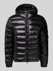 Colmar Originals Daunenjacke mit Kapuze und Zweiwege-Reißverschluss Black