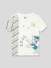 s.Oliver RED LABEL T-shirt met ronde hals Wit