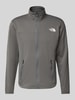 The North Face Sweatjack met labelprint Middengrijs