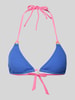 Banana Moon Bikinitop met halter, model 'BRARO' Koningsblauw