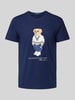 Polo Ralph Lauren T-Shirt mit Label-Print Marine