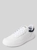 Tommy Hilfiger Sneaker aus Leder-Mix Modell 'BASKET CORE LITE' Weiss