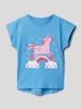 Name It T-shirt met motiefprint, model 'VIGEA' Lichtblauw