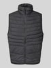 Jack & Jones Bodywarmer met opstaande kraag, model 'STATE' Zwart