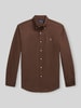 Polo Ralph Lauren Regular Fit Classic Freizeithemd mit Logo-Stickerei Schoko