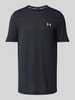 Under Armour T-shirt met labelprint Zwart