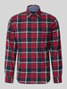 Superdry Regular Fit Freizeithemd aus reiner Baumwolle Dunkelrot
