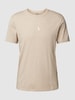 Polo Ralph Lauren T-shirt met logostitching Zand
