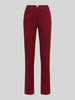 Brax Regular Fit Gerade Hose aus Lyocell-Mix mit Modal-Baumwoll-Anteil Modell 'MARY' Bordeaux