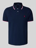 Polo Ralph Lauren Poloshirt mit Label-Stitching Marine