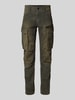 G-Star Raw Regular fit broek met cargozakken, model 'Rovic zip 3d' Olijfgroen