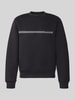 JACK & JONES Relaxed Fit Sweatshirt mit Viskose-Anteil Modell 'Fusion' Black