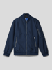 Jack & Jones Bomberjacke mit Reißverschluss Modell 'RUSH' Marineblau