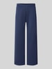 REVIEW Straight Fit Sweatpants Baumwoll-Mix Marine