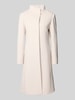 ICONS Cinzia Rocca Mantel mit Kaschmir-Anteil Offwhite